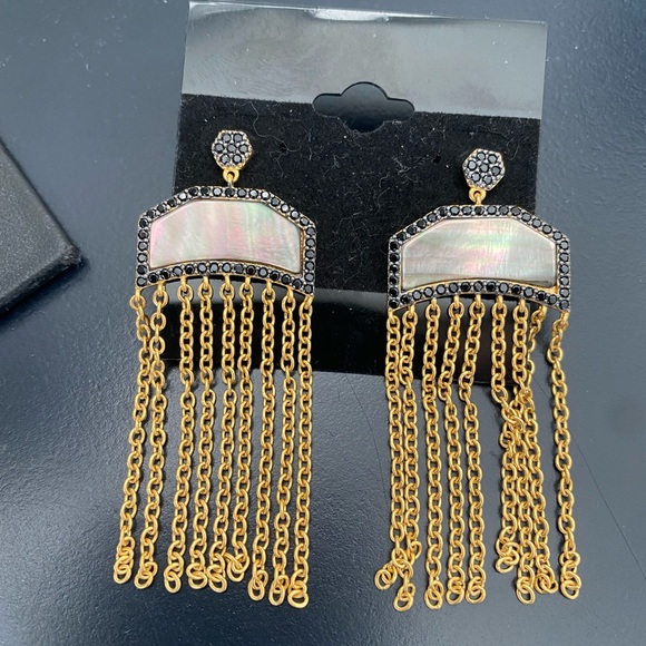 FREIDA ROTHMAN NWT DANGLE & DROP EARRINGS - Picture 3 of 7